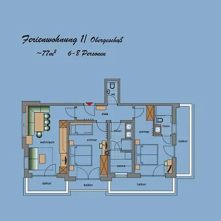 Bergleben Apartment *