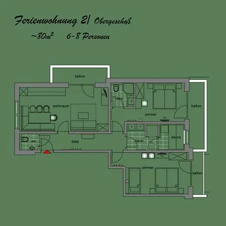 Bergleben Apartment *