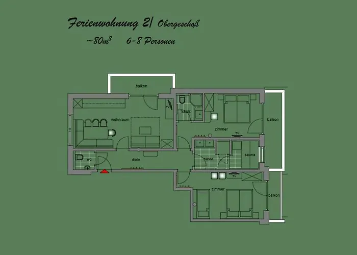 Bergleben Appartement *